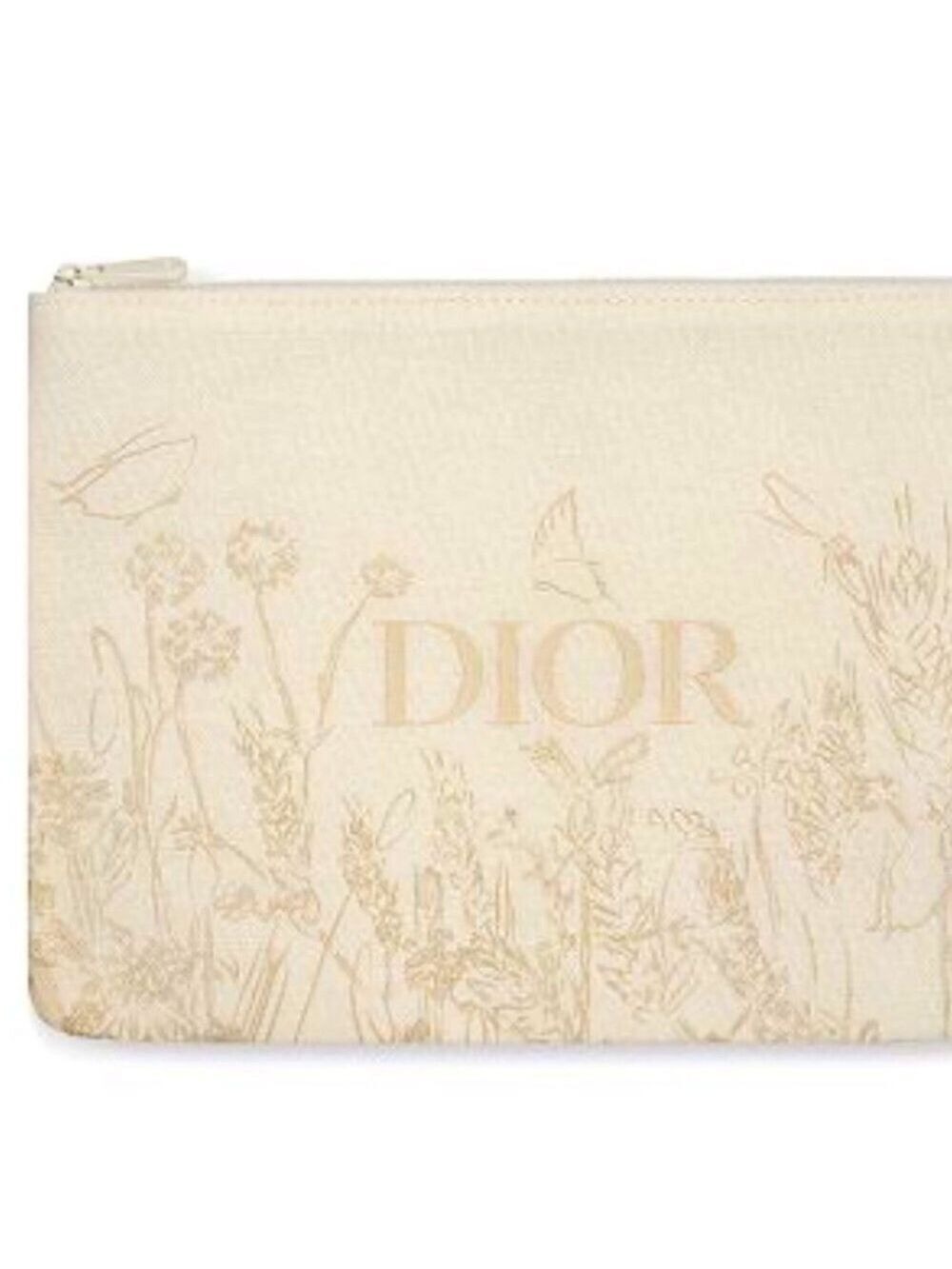 DIOR Beauty Makeup Bag Pouch Floral Flat Medium Authentic Luxury Gift